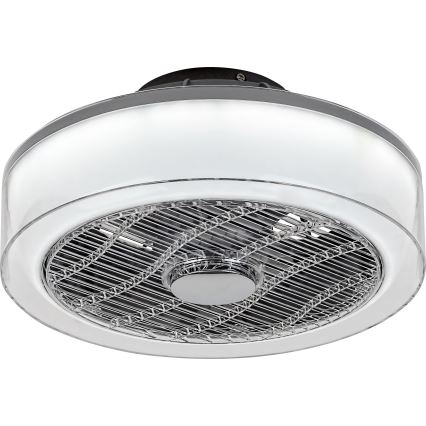 Rabalux - LED Dimmbare Deckenleuchte mit Ventilator LED/30W/230V + FB 3000-6000K