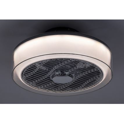 Rabalux - LED Dimmbare Deckenleuchte mit Ventilator LED/30W/230V + FB 3000-6000K