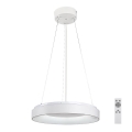 Rabalux - LED dimmbare Hängeleuchte an Kabel LED/38W/230V 3000-6500K Weiß + Fernbedienung