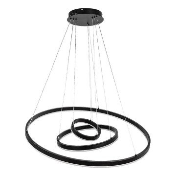 Rabalux - LED-dimmbare Pendelleuchte an Stahlseil LED/100W/230V 3000-6500K + Fernbedienung