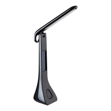 Rabalux - LED dimmbare Tischlampe mit Display LED/7W/5V 4000K schwarz