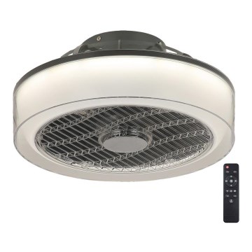 Rabalux - LED dimmbares Deckenleuchte mit Ventilator LED/30W/230V 3000-6000K + Fernbedienung