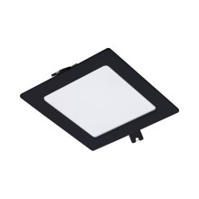 Rabalux - LED-Einbauleuchte LED/6W/230V 12x12 cm schwarz