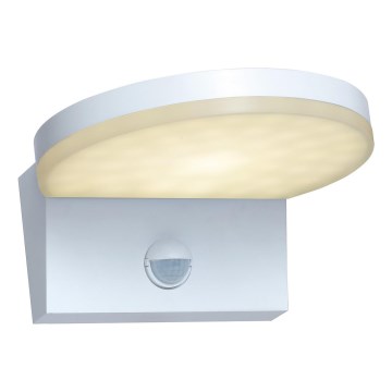 Rabalux - LED Outdoor-Wandleuchte mit Sensor LED/9W/230V 2700/4000/6500K IP54 weiß