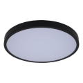 Rabalux - LED RGB dimmbares Badezimmer-Deckenleuchte LED/36W/230V 3000-6000K Wi-Fi Tuya IP44 Ø 42 cm schwarz