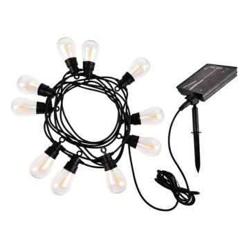 Rabalux - LED-Solarlichterkette LED/3,6W/3,7V 6,5 m 1200mAh IP44