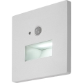 Rabalux - LED-Treppenleuchte mit Bewegungs- und Dämmerungssensor LED/1W/230V 3000/4500/6500K weiß