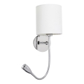 Rabalux - LED Wandleuchte 1xE27/40W+LED/3W