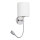 Rabalux - LED Wandleuchte 1xE27/40W+LED/3W