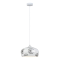 Rabalux - Pendelleuchte mit Kabel GINGER 1xE27/60W/230V