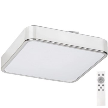 Rabalux - RGB-LED dimmbare Badezimmer-Deckenleuchte LED/22W/230V 3000-6000K IP44 + Fernbedienung 29x29 cm