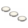 Rabalux - Set 3x dimmbare LED-Schrankleuchten LED/1W/230V 4000K