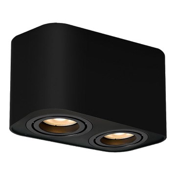 Rabalux - Spotlight 2xGU10/42W/230V schwarz