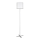 Rabalux - Stehlampe 1xE27/40W/230V weiß/silber