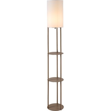 Rabalux - Stehleuchte mit Ablagen 1xE27/40W/230V beige