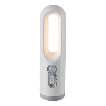 Rabalux - Tragbare, aufladbare LED-Leuchte mit Sensor LED/0,8W/3,7V 3000/7000K