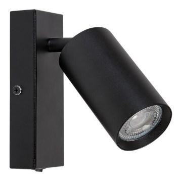 Rabalux - Wandleuchte mit 1xGU10/25W/230V, schwarz