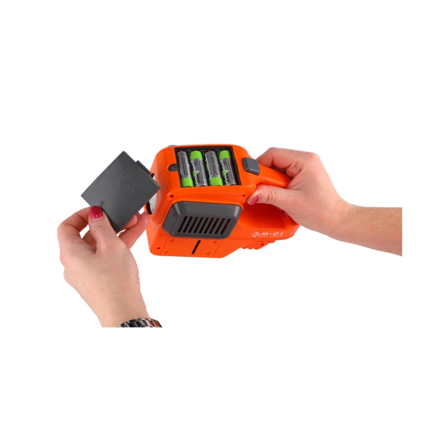 Rasenmäher mit Seifenblasenfunktion und Licht 4xAA