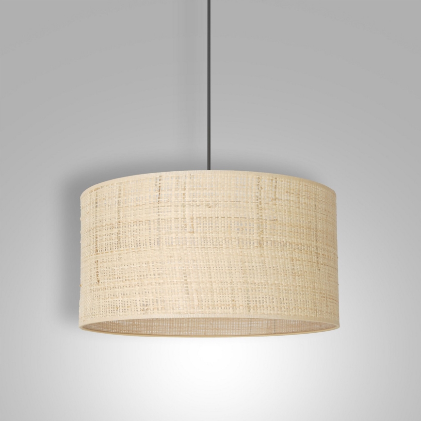 Deckenleuchte an Kabel RATTAN 1xE27/60W/230V Ø 40 cm Rattan