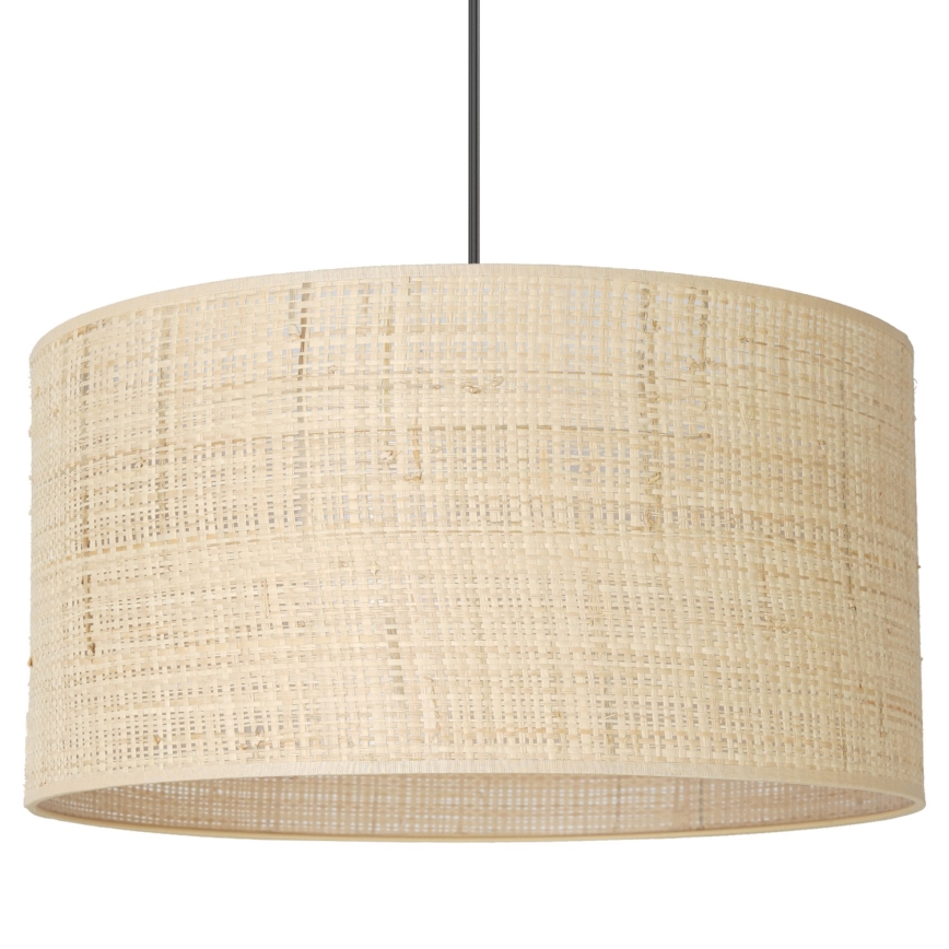 Deckenleuchte an Kabel RATTAN 1xE27/60W/230V Ø 40 cm Rattan