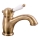 RAV Slezák L526.0SM - Waschtischarmatur LABE RETRO 15,3 cm, Antik‑Messing