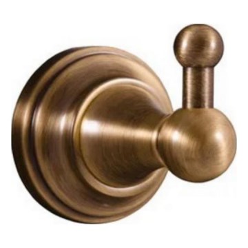 RAV Slezák MKA0100SM - Wandhaken MORAVA RETRO Antik‑Messing
