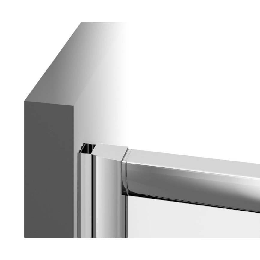 Ravak 1XVG0C00Z1 - Duschabtrennung BLIX 120x190 cm glänzender Chrom