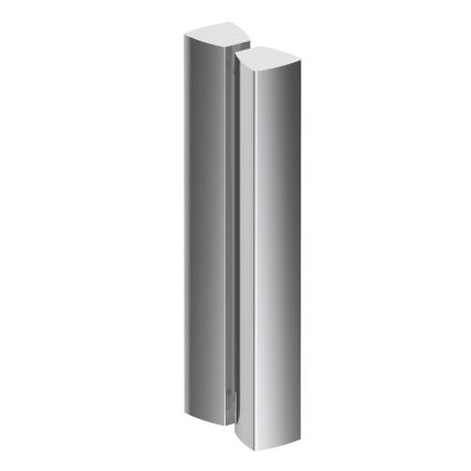 Ravak 3B240U00ZG - Viertelkreisförmige vierteilige Duschkabine BLIX 80x80 cm satiniert