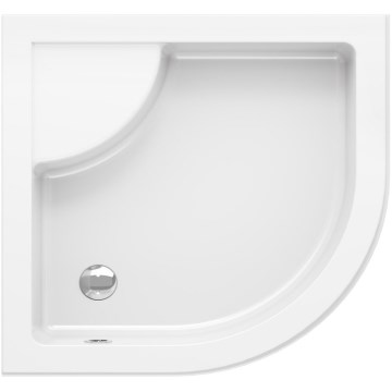 Ravak A217001020 - Viertelkreisförmige Duschwanne SABINA 90x90 cm weiß