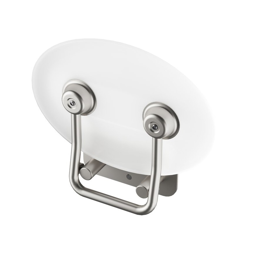 Ravak B8F0000048 - Klappbarer Duschsitz OVO aus Edelstahl