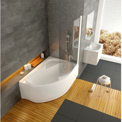 Ravak C421000000 - Eckbadewanne ROSA 170x105 cm Acryl/weiß
