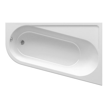 Ravak CA41000000 - Eckbadewanne CHROME 170x105 cm Acryl/weiß