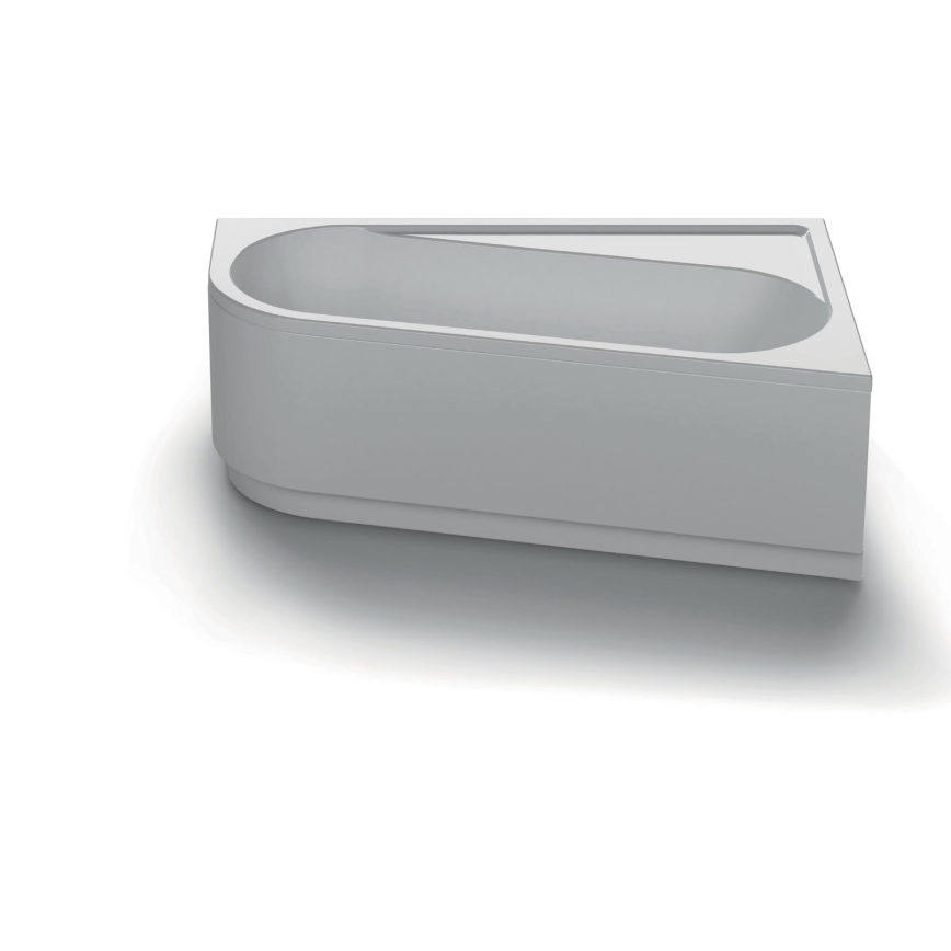 Ravak CA41000000 - Eckbadewanne CHROME 170x105 cm Acryl/weiß