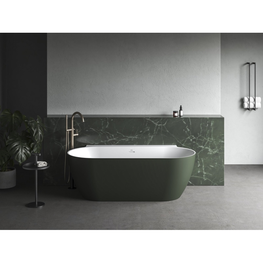 Ravak CC71200000 - Badewanne FREEDOM 170x87 cm, Acryl, grün