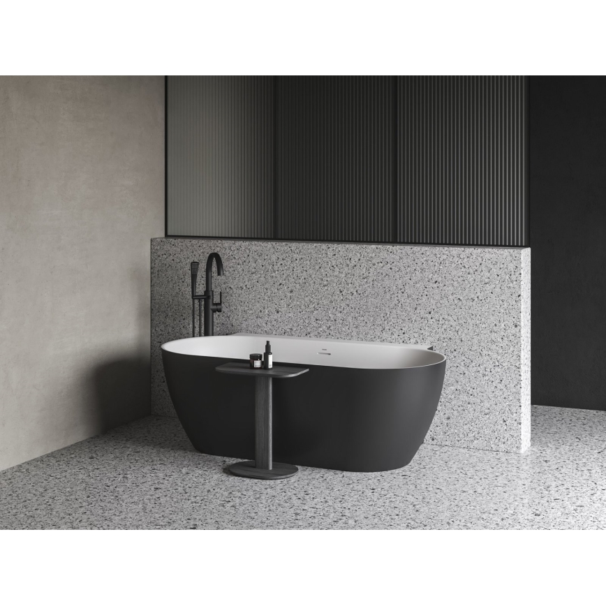 Ravak CC71700000 - Badewanne FREEDOM 170x87 cm Acryl/schwarz