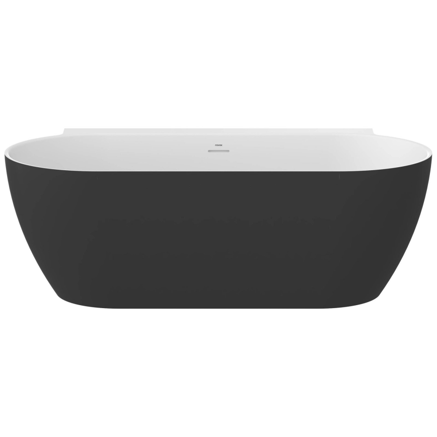 Ravak CC71700000 - Badewanne FREEDOM 170x87 cm Acryl/schwarz