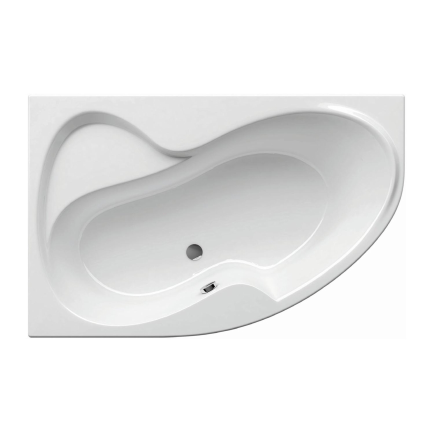 Ravak CM21000000 - Eckwanne ROSA 160x105 cm Acryl/weiß