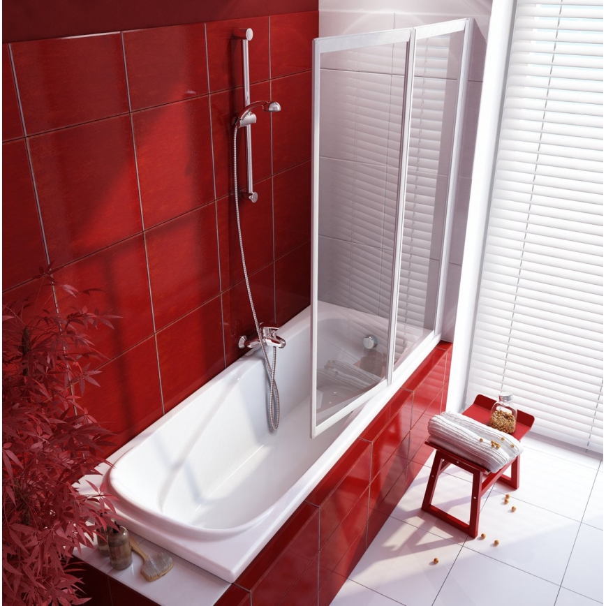 Ravak CP11000000 - Badewanne VANDA 160x70 cm Acryl/glänzend weiß