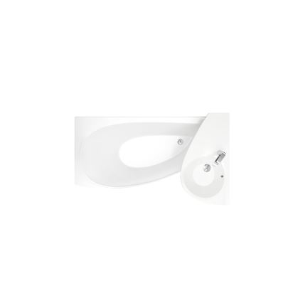 Ravak CQ01000000 - Eckbadewanne AVOCADO 160x75 cm Acryl/weiß