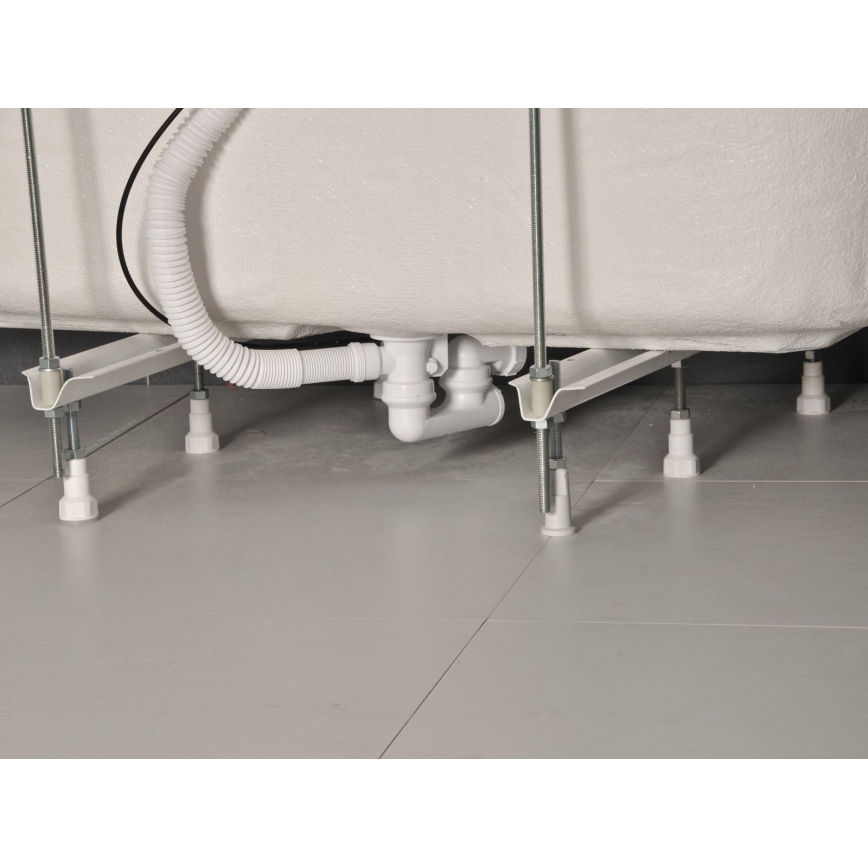 Ravak CY00040000 - Badewannenstütze 80 cm weiß