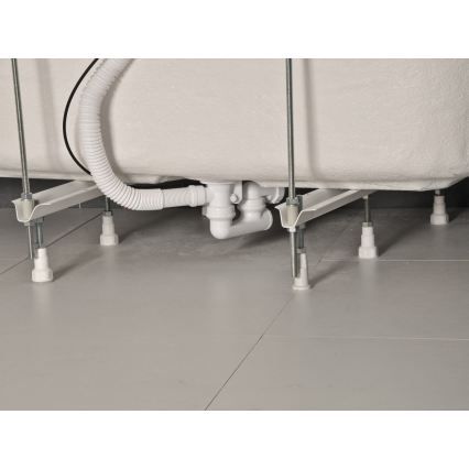 Ravak CY81000000 - Halterung für Badewanne CHROME, weiß