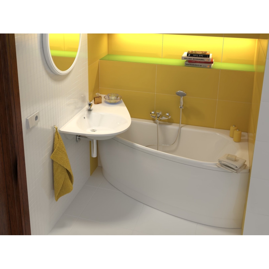 Ravak CZS1000A00 - Wannenverkleidung für AVOCADO-Badewanne, 150 cm, Acryl/weiß