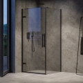 Ravak - Duschkabine COOL 100x100 cm schwarz