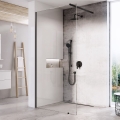Ravak GW9WA030SZ1 - Walk-In-Dusche 100 x 200 cm, schwarz