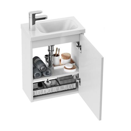 Ravak X000000540 - Tür für Waschbecken-Unterschrank, rechts CHROME 37,5x53 cm weiß