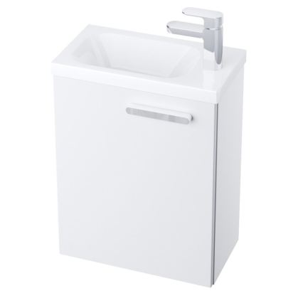 Ravak X000000540 - Tür für Waschbeckenunterschrank links CHROME  37,5x53 cm weiß