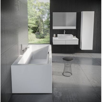 Ravak X000001696 - Seitenteil für Badewanne 160 cm Spanplatte/weiß