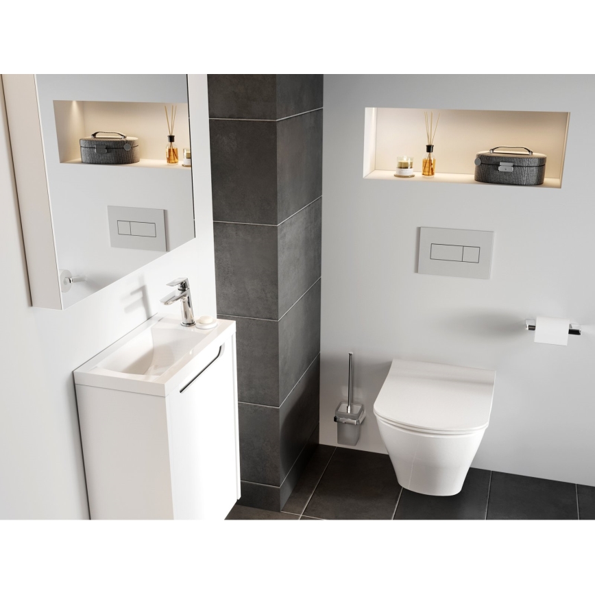 Ravak X01673 - Toilettensitz SoftClose CLASSIC SLIM weiß