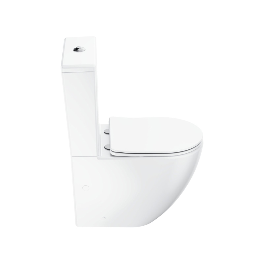 Ravak X01870 - Kombi-WC randlos mit SoftClose-Sitz OPTIMA Keramik/weiß