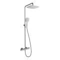 Ravak X070099 - Duschset mit Thermostatarmatur TERMO in glänzendem Chrom